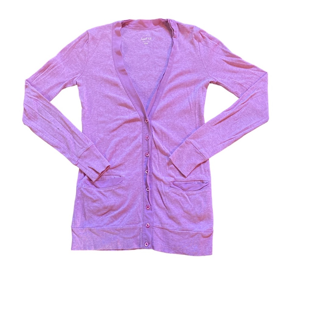 J. crew 100% Cotton “The Perfect Tee”Cardigan XXS